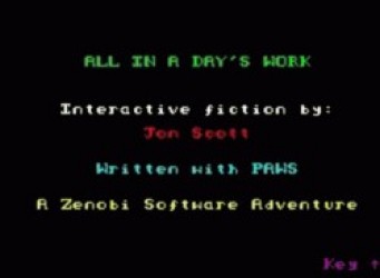 All In A Day's Work (1996)(Zenobi Software) Rom